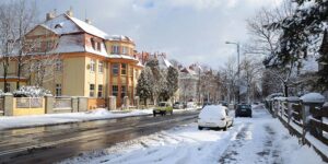 Odśnieżanie budynków