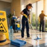 BHP na lato w firmie sprzątającej