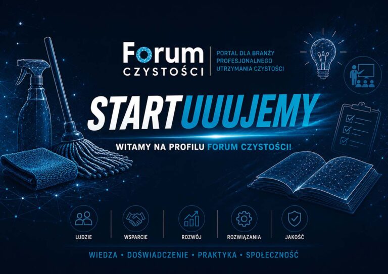 Jesteśmy na Facebooku! Dołącz do społeczności Forum Czystości