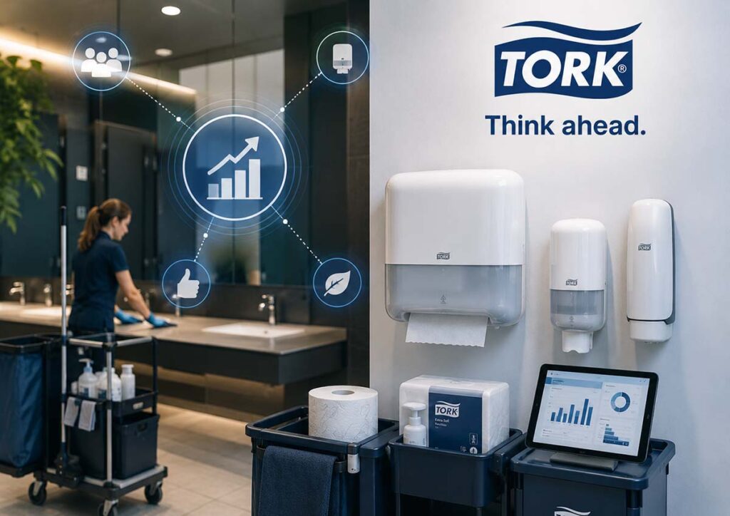 Współpraca z Tork jako przewaga dla firm sprzątających