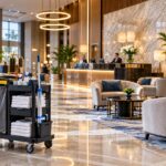 Aranżacja wnętrz hotelowych pod kątem utrzymania w czystości